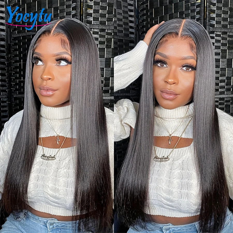 20 20 20 Inches Bundles Human Hair YOCYTU 100% Straight Human Hair Bundles Brazilian Weave Bundles Human Hair Extension For Women On Sale Free Shipping 1-3 Days Fast Delivery