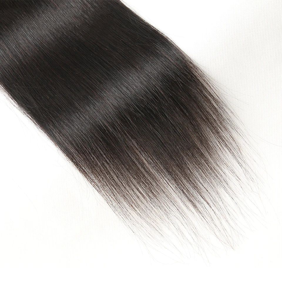 10A Remy Brazilian Bundles Straight Human Hair Bundles Deal Silky Bundles Hair Weaving Straight Bundles Human Hair Extensions