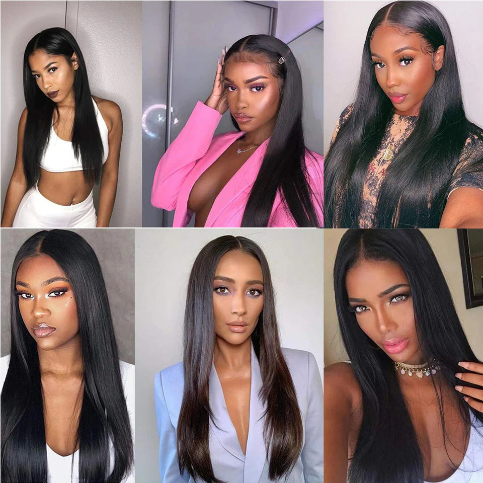 Brazilian Straight Lace Closure 4x4 Transparent Swiss Lace Closure Pure-Hand Tied 4x4 Lace Frontal Human Hair Lace Closure 10-22