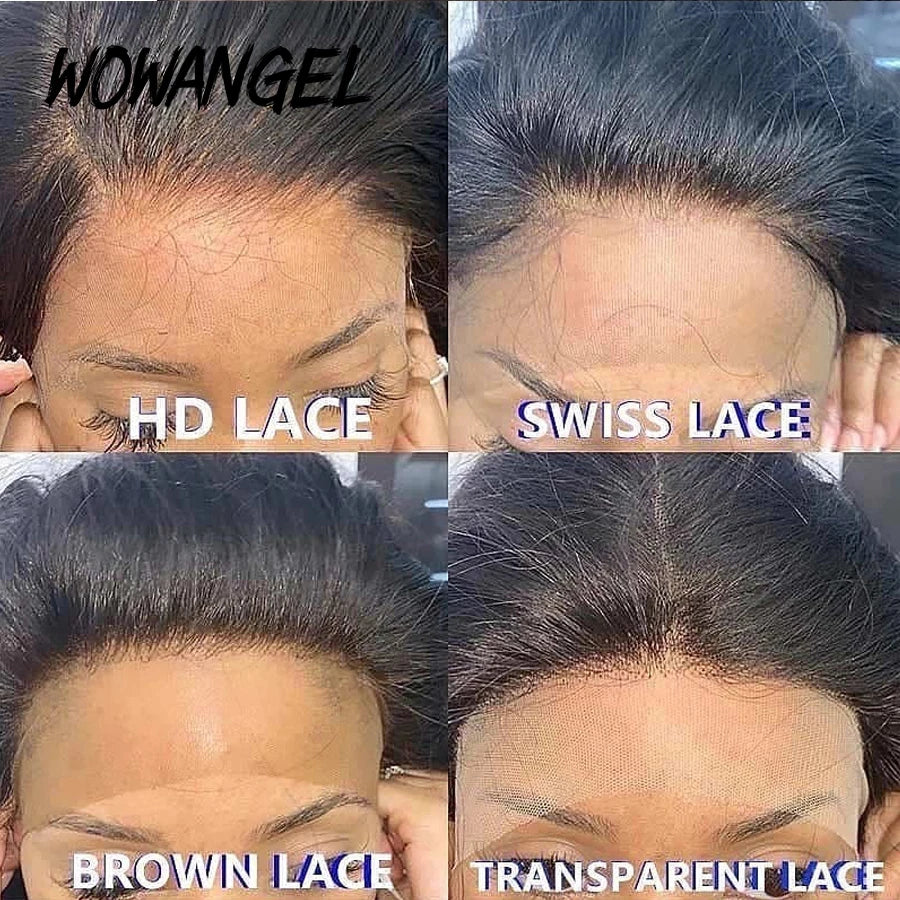 Invisible HD Lace Frontal Closure 5x5 Lace Closure Only Pre-plucked Body Wave Remy Human Hair Melt Skins HD Lace For Black Women