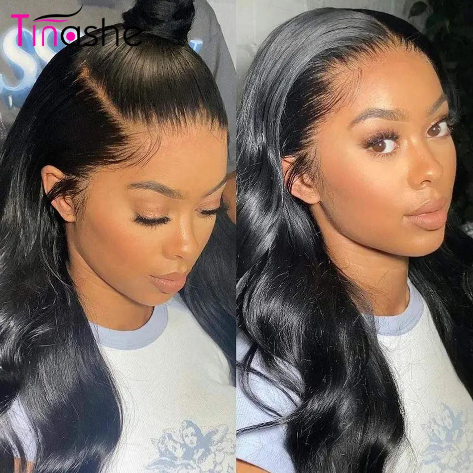 Tinashe 5x5 13x4 13x6 HD Lace Frontal Wig Transparent Lace Wig For Women Human Hair 200% Body Wave Lace Front Human Hair Wigs