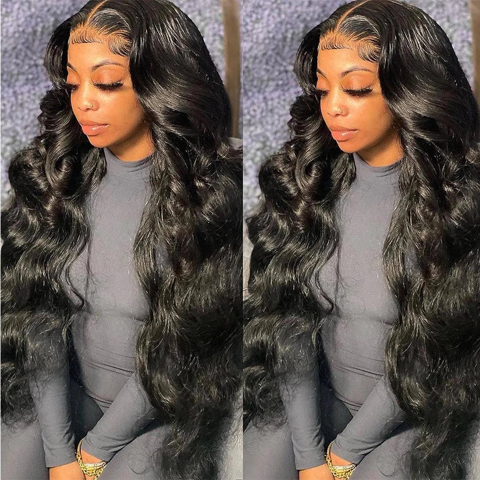Body Wave HD 13x6 Lace Frontal Wig Pre Plucked 13x4 HD Transparent Lace Front Human Hair Wig Brazilian Human Hair Wigs For Women