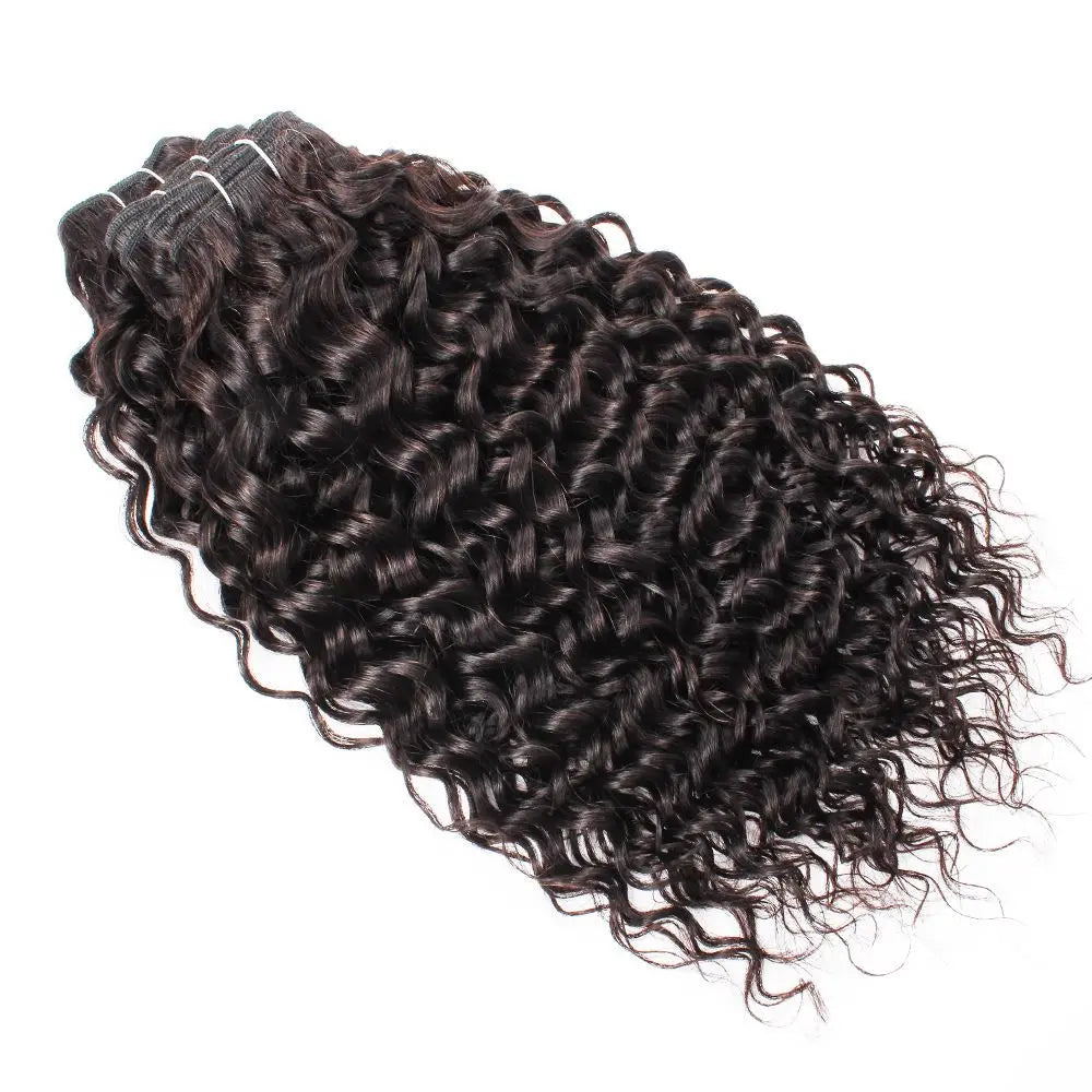 Water Wave Human Hair Bundles 12A Grade High Quality Brazilian Weaving Original Human Hair Extensions 1/3 Bundles Virgin Hair