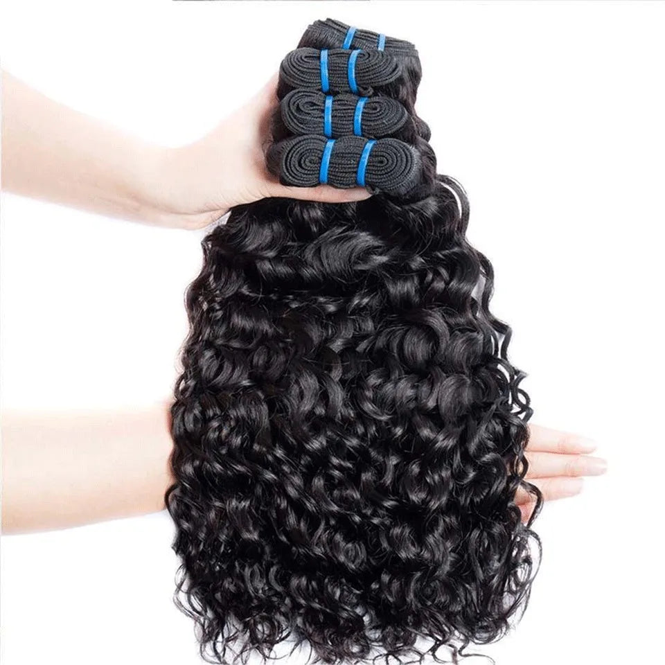 30 Inch Brazilian Water Wave Human Hair Bundles VIPBeauty Water Wave Bundles For Black Women Remy Hiar Extension 1Pcs 3Pcs Deal
