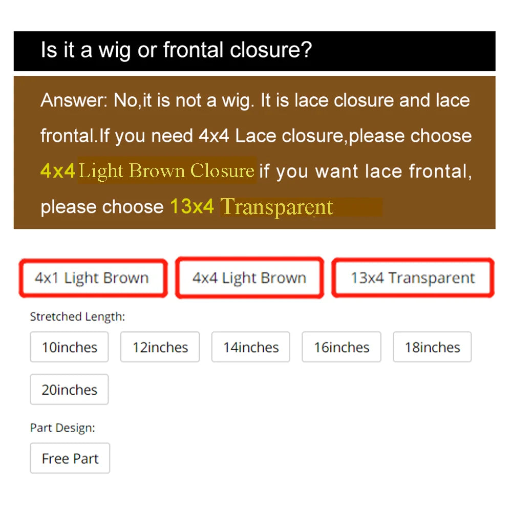 13x4 Ear To Ear HD Lace Frontal Brazilian Straight Transparent 4x4 Lace Closure 100% Virgin Human Hair Pre Plucked Hairline