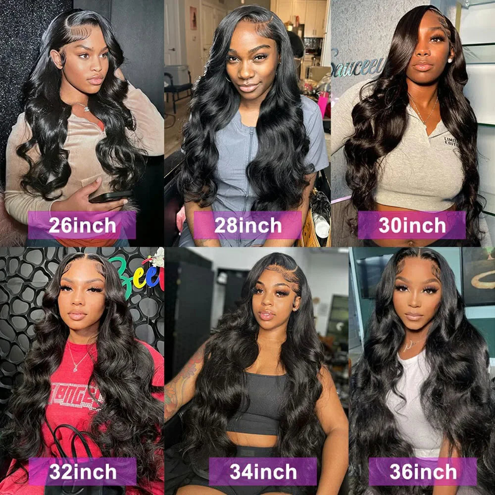 30 40 Inch Body Wave Human Hair Wigs For Women 13x4 13x6 Hd Lace Frontal Wig Pre Plucked Transparent 4x4 5x5 Closure Wig On Sale