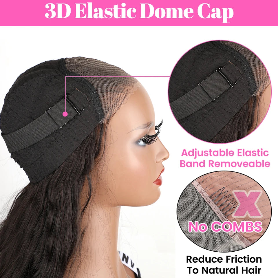 Wear Go Glueless Wig ISEE Peruvian Body Wave Pre Bleached Knots 13x4 Lace Wig 6x4 HD Wig For Women Human Hair Wigs Ready To Wear