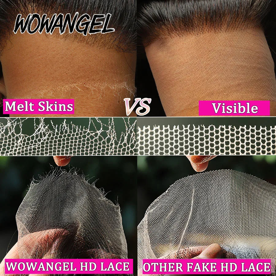 30 32inch Body Wave Human Hair Bundles with 13x6 HD Lace Frontal with Bundles Brazilian Remy Hair Melt Skins Hair Extensions